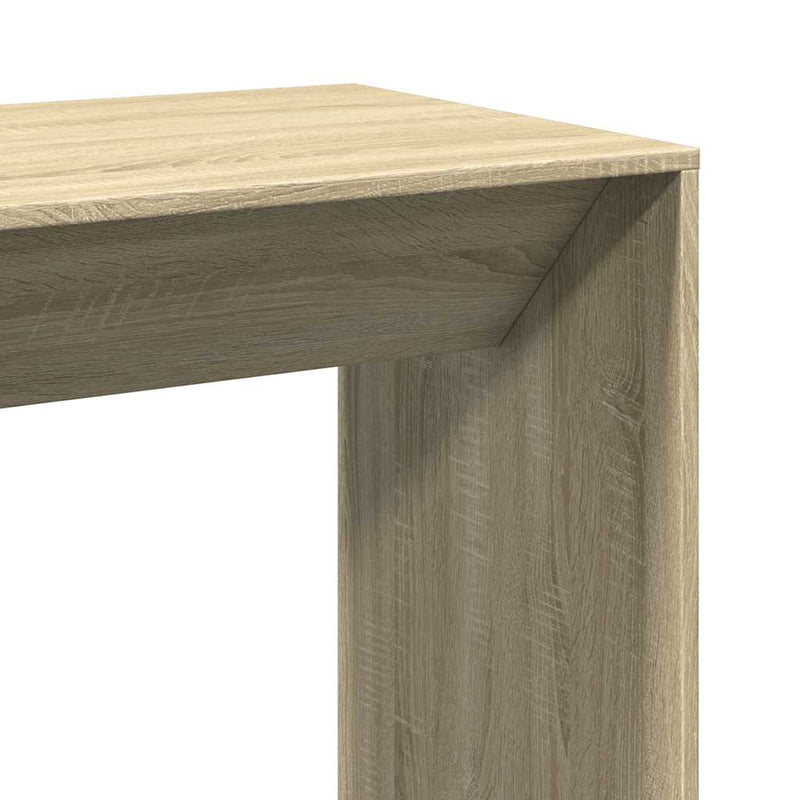 vidaXL sonoma tölgy színű szerelt fa bárasztal 102 x 50 x 103,5 cm