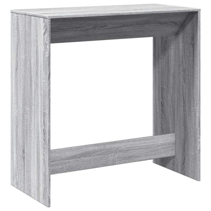 vidaXL szürke sonoma színű szerelt fa bárasztal 102 x 50 x 103,5 cm