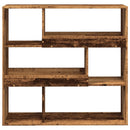 vidaXL antik fa színű térelválasztó könyvszekrény 100 x 33 x 94,5 cm