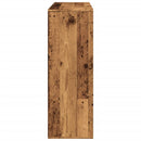 vidaXL antik fa színű térelválasztó könyvszekrény 100 x 33 x 94,5 cm