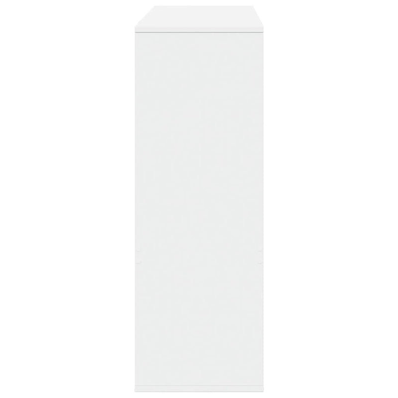 vidaXL fehér térelválasztó könyvszekrény 100 x 33 x 94,5 cm