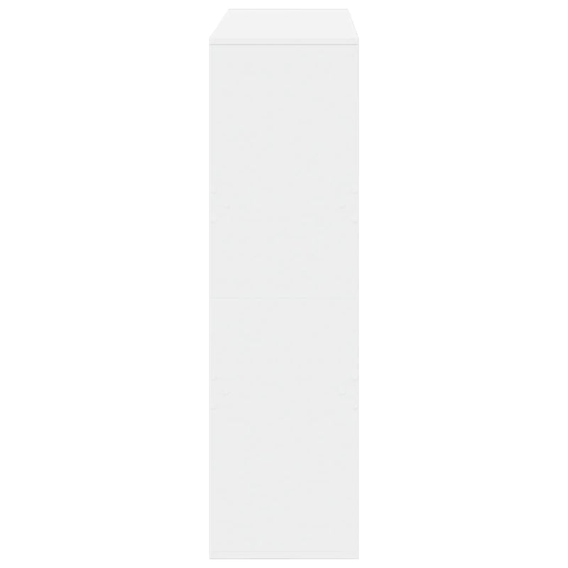 vidaXL fehér térelválasztó könyvszekrény 100 x 33 x 115 cm