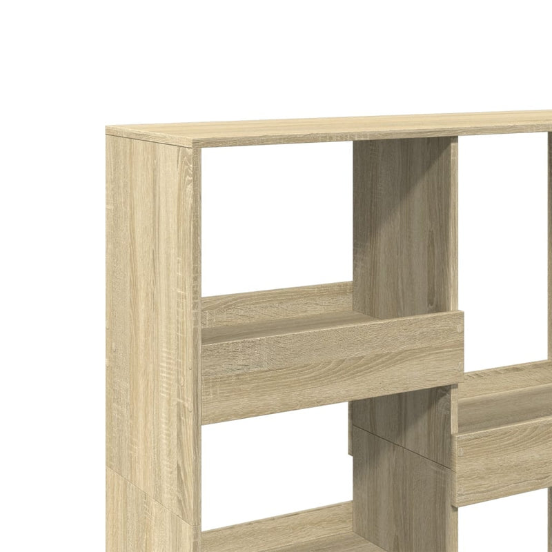 vidaXL sonoma tölgy színű térelválasztó könyvszekrény 100x33x115 cm