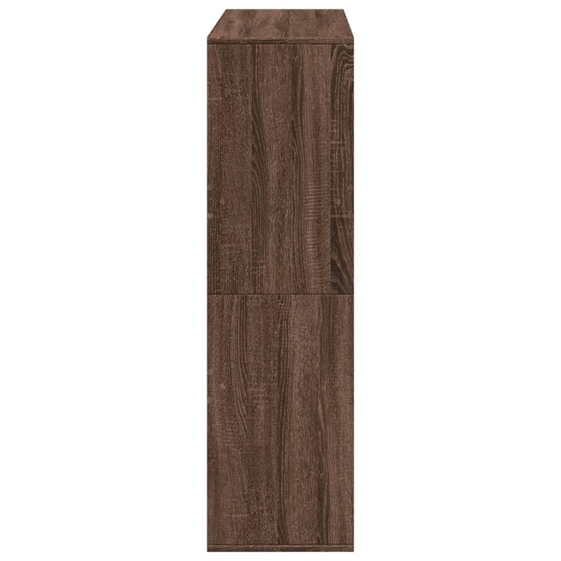 vidaXL barna tölgy színű könyvszekrény/térelválasztó 100 x 33 x 115 cm