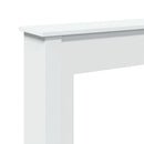 vidaXL fehér szerelt fa kandallóburkolat 75 x 20 x 87,5 cm