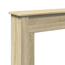 vidaXL sonoma tölgy színű szerelt fa kandallóburkolat 75 x 20 x 87,5cm