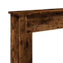 vidaXL füstös tölgy színű szerelt fa kandallóburkolat 75 x 20 x 87,5cm