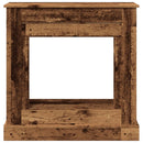 vidaXL antik fa színű szerelt fa kandallóburkolat 90 x 30 x 90 cm