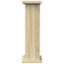 vidaXL sonoma tölgy szerelt fa bemutatóállvány tárolóval 31x30x90 cm