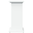 vidaXL fehér szerelt fa bemutatóállvány tárolóval 31 x 30 x 60 cm