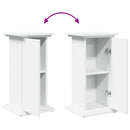 vidaXL fehér szerelt fa bemutatóállvány tárolóval 31 x 30 x 60 cm