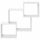 vidaXL fehér szerelt fa faliszekrény 78 x 18 x 71 cm