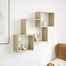 vidaXL sonoma tölgy színű szerelt fa faliszekrény 78 x 18 x 71 cm