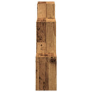 vidaXL antik fa színű szerelt fa faliszekrény 78 x 18 x 71 cm