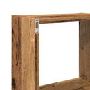 vidaXL antik fa színű szerelt fa faliszekrény 78 x 18 x 71 cm