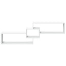 vidaXL fehér szerelt fa fali szekrény 158 x 18 x 53 cm