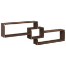 vidaXL barna tölgy színű szerelt fa fali szekrény 158 x 18 x 53 cm