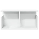 vidaXL fehér szerelt fa faliszekrény 60 x 20 x 30 cm