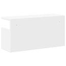 vidaXL fehér szerelt fa faliszekrény 60 x 20 x 30 cm