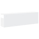 vidaXL fehér szerelt fa faliszekrény 100 x 20 x 30 cm