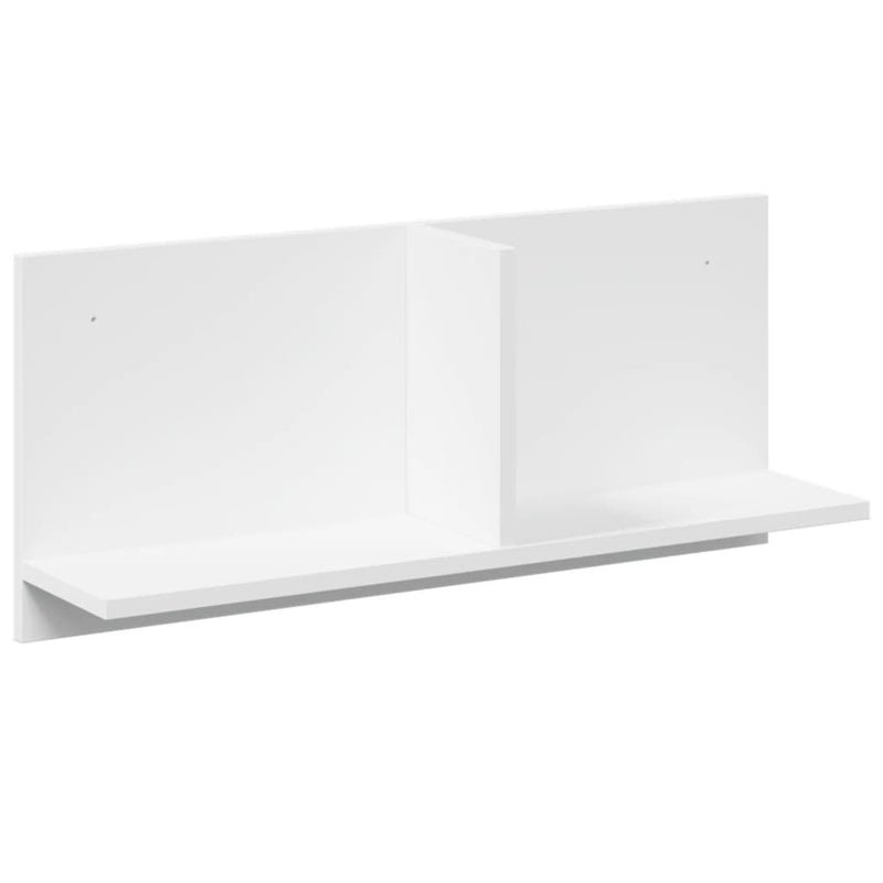 vidaXL fehér szerelt fa faliszekrény 70 x 16,5 x 30 cm