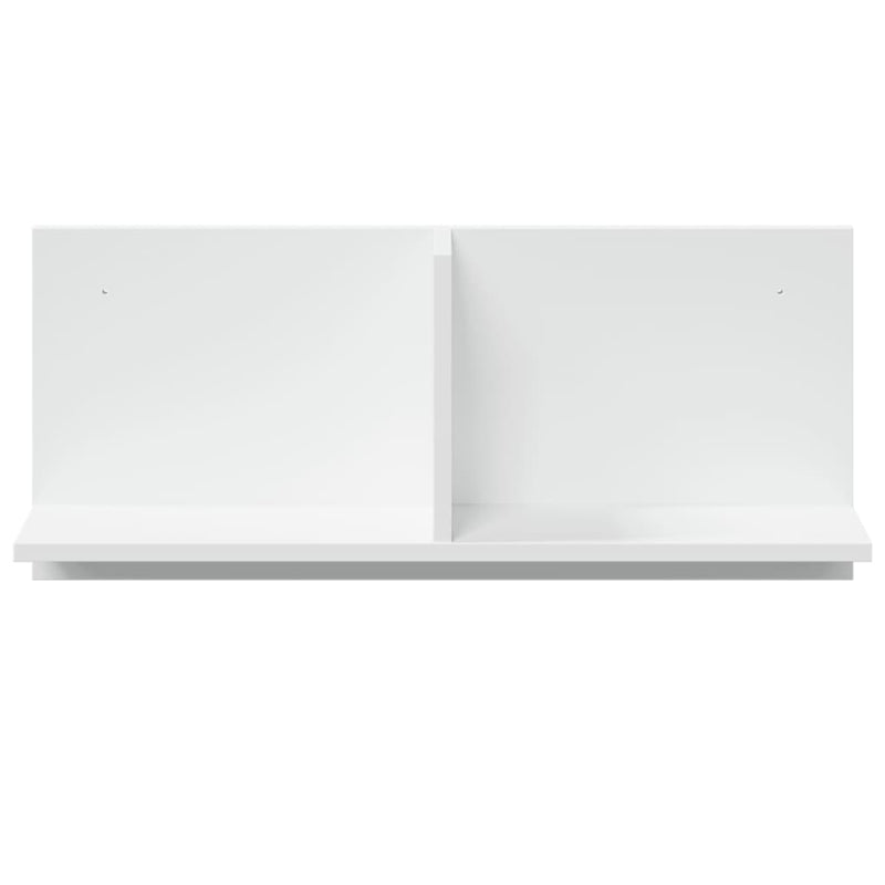 vidaXL fehér szerelt fa faliszekrény 70 x 16,5 x 30 cm