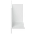 vidaXL fehér szerelt fa faliszekrény 70 x 16,5 x 30 cm