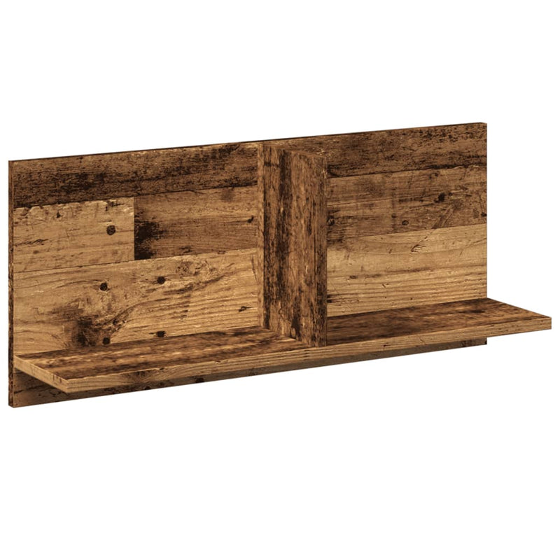 vidaXL antik fa színű szerelt fa faliszekrény 70 x 16,5 x 30 cm