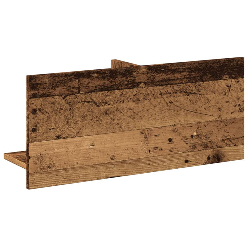vidaXL antik fa színű szerelt fa faliszekrény 70 x 16,5 x 30 cm