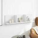 vidaXL fehér szerelt fa faliszekrény 100 x 16,5 x 30 cm