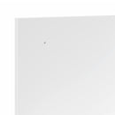 vidaXL fehér szerelt fa faliszekrény 100 x 16,5 x 30 cm