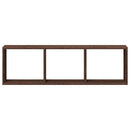 vidaXL barna tölgy színű szerelt fa fali szekrény 100 x 16 x 30 cm