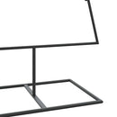 vidaXL fekete fém karácsonyfa dekorációhoz 150 cm