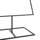 vidaXL fekete fém karácsonyfa dekorációhoz 150 cm