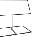 vidaXL fekete fém karácsonyfa dekorációhoz 180 cm