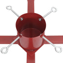 vidaXL piros karácsonyfatalp 61 x 61 x 15,5 cm