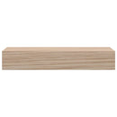 vidaXL 2 db szerelt fa függőpolc 23 x 23,5 x 4 cm