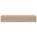 vidaXL 4 db szerelt fa függőpolc 23 x 23,5 x 4 cm
