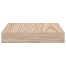 vidaXL 4 db szerelt fa függőpolc 40 x 23,5 x 4 cm