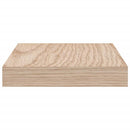 vidaXL 2 db szerelt fa függőpolc 50 x 23,5 x 4 cm