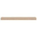 vidaXL 2 db szerelt fa függőpolc 60 x 23,5 x 4 cm