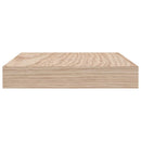 vidaXL 4 db szerelt fa függőpolc 60 x 23,5 x 4 cm