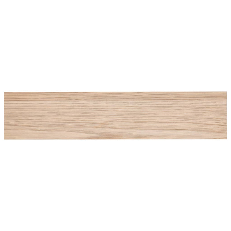 vidaXL szerelt fa függőpolc 110 x 23,5 x 4 cm