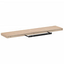 vidaXL 2 db szerelt fa függőpolc 110 x 23,5 x 4 cm