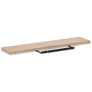 vidaXL 4 db szerelt fa függőpolc 110 x 23,5 x 4 cm