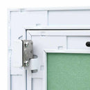 vidaXL Hozzáférési panel Zöld és Ezüst 20 x 20 cm