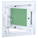 vidaXL Hozzáférési panel Zöld és Ezüst 20 x 20 cm