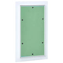 vidaXL Hozzáférési panel Zöld és Ezüst 20 x 35 cm