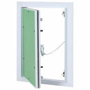 vidaXL Hozzáférési panel Zöld és Ezüst 25 x 35 cm