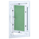 vidaXL Hozzáférési panel Zöld és Ezüst 25 x 45 cm
